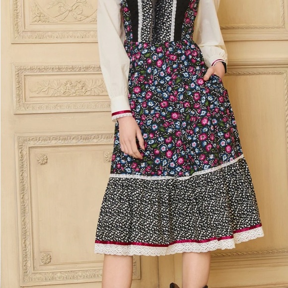 Gunne Sax for ModCloth Peasant Midi Dress - Picture 2 of 7